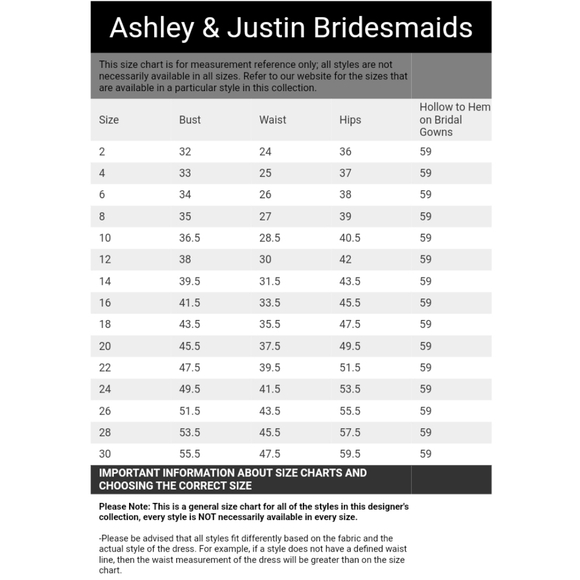 *sample 20345  Ashley & Justin Bridesmaid Dress in Blush Size 14 - Picture 10 of 10